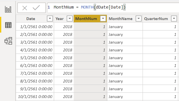 Power BI ตอนที่ 03: ภาพรวมการใช้งาน Power BI Desktop 11