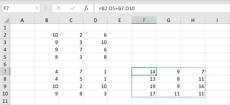 Excel Array Formula ตอนที่ 1 : พื้นฐาน 10