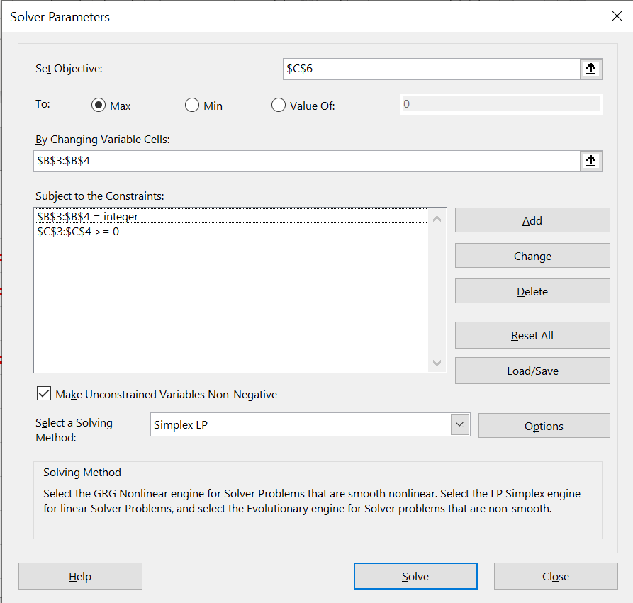 add solver for excel