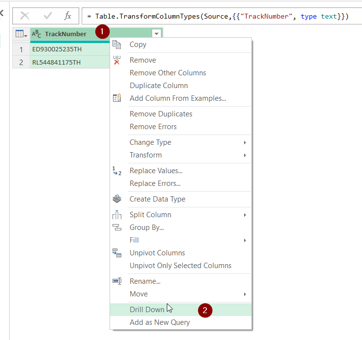 วิธีใช้ Power Query ดึงข้อมูล EMS Tracking จากไปรษณีย์ไทย ผ่าน Web API 11