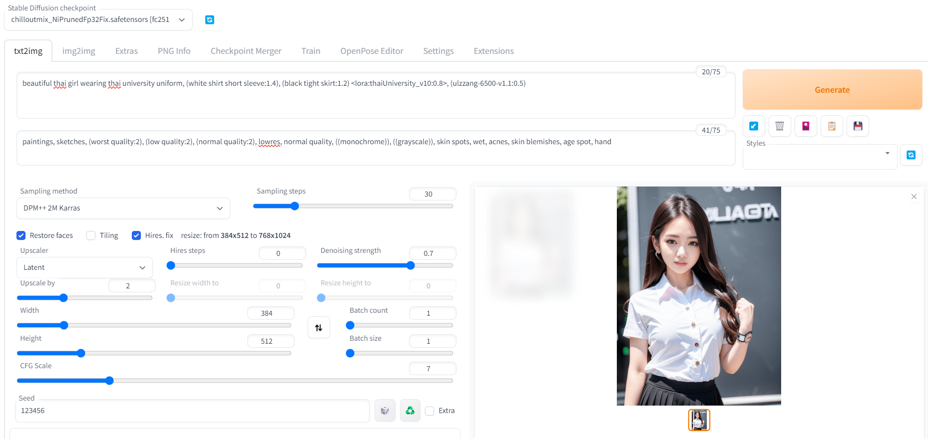 วิธีเรียกใช้งาน Model เจ๋งๆ ใน Stable Diffusion [ตอนที่2] - Thep Excel