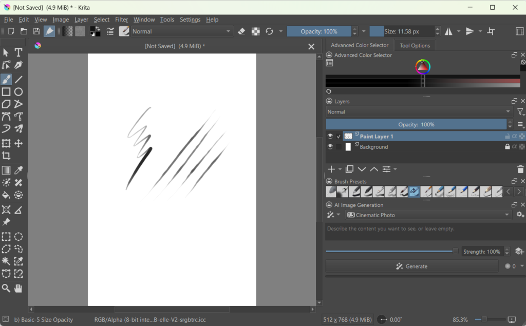 วิธีสร้างผลงานอันน่าทึ่งด้วย Krita AI และเทคนิคต่อ iPad 31