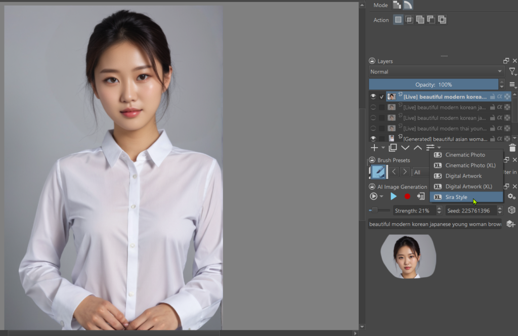 วิธีสร้างผลงานอันน่าทึ่งด้วย Krita AI และเทคนิคต่อ iPad 25