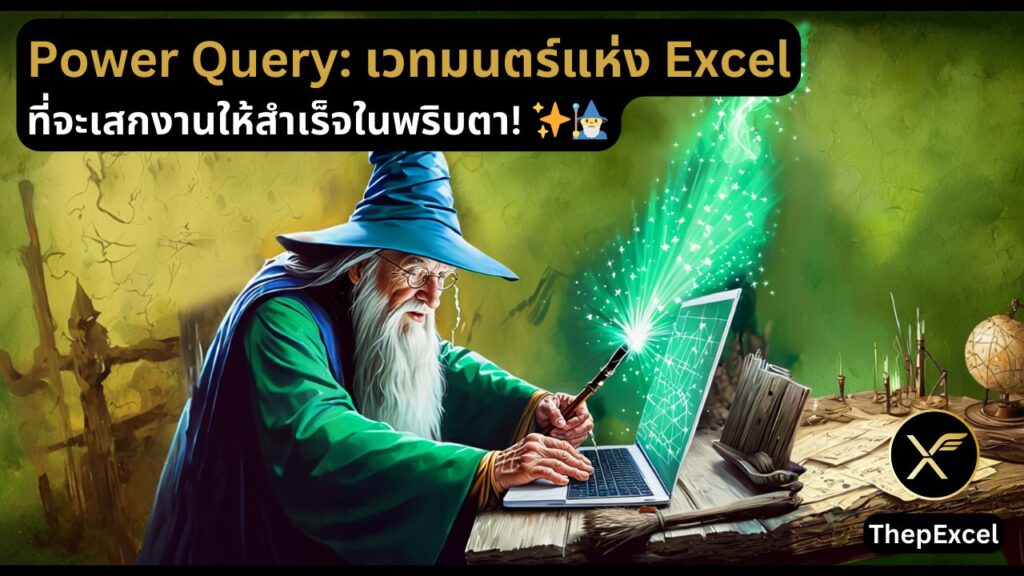 Power Query: เวทมนตร์แห่ง Excel ที่จะเสกงานให้สำเร็จในพริบตา! ✨🧙‍♂️